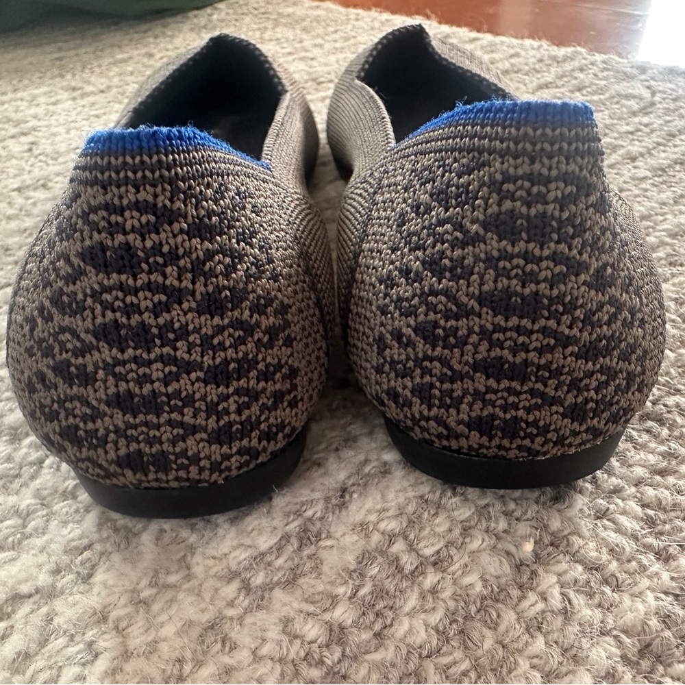 RARE Rothy’s The Point Walnut Python Women’s Size… - image 5